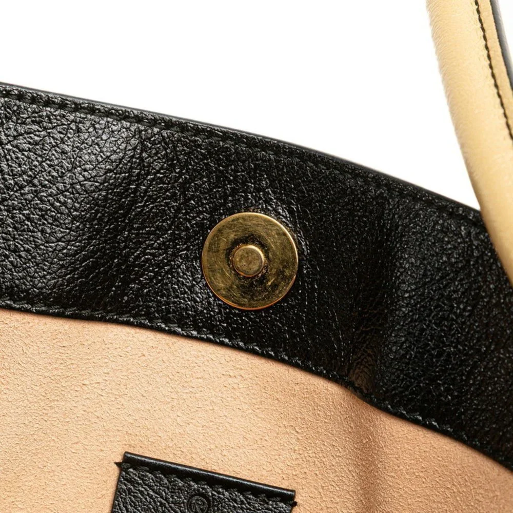 GUCCI Black Leather Horsebit Shoulder Bag - Picture 4 of 11